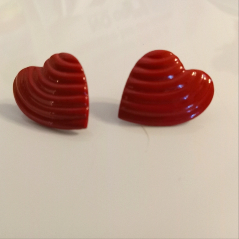 2pr. VINTAGE EARRINGS - Metal
